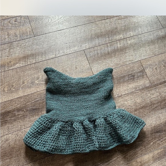 Handmade crochet/knit mini skirt - Picture 6 of 7